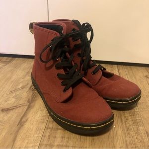 Dr. Martens canvas boots